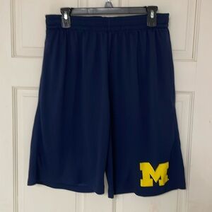 Block M Michigan shorts. Men’s medium but unisex fit.